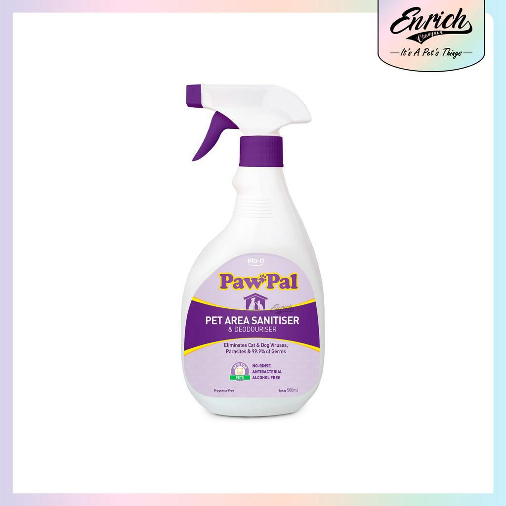 PAWPAL 500ML Pet Area Sanitiser & Deodouriser Spray