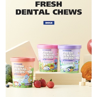 Pethroom Fresh Dental Chew (1ชิ้น) ขนมขัดฟันสุนัขนำเข้าจากเกาหลี 🇰🇷