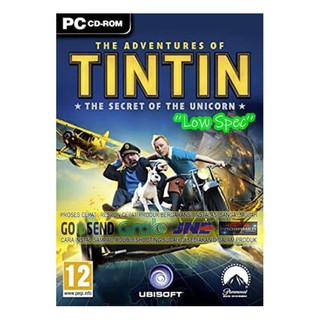 The ADVENTURES OF TINTIN CD DVD GAME PC เกมเกมแล็ปท็อปเกม
