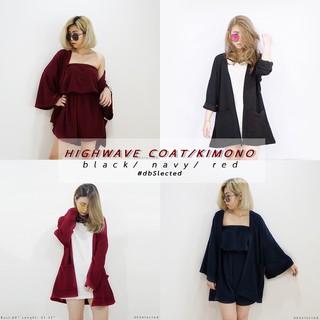 HIGHWAVE COAT/KIMONO เสื้อคลุม เสื้อคลุมกิโมโน