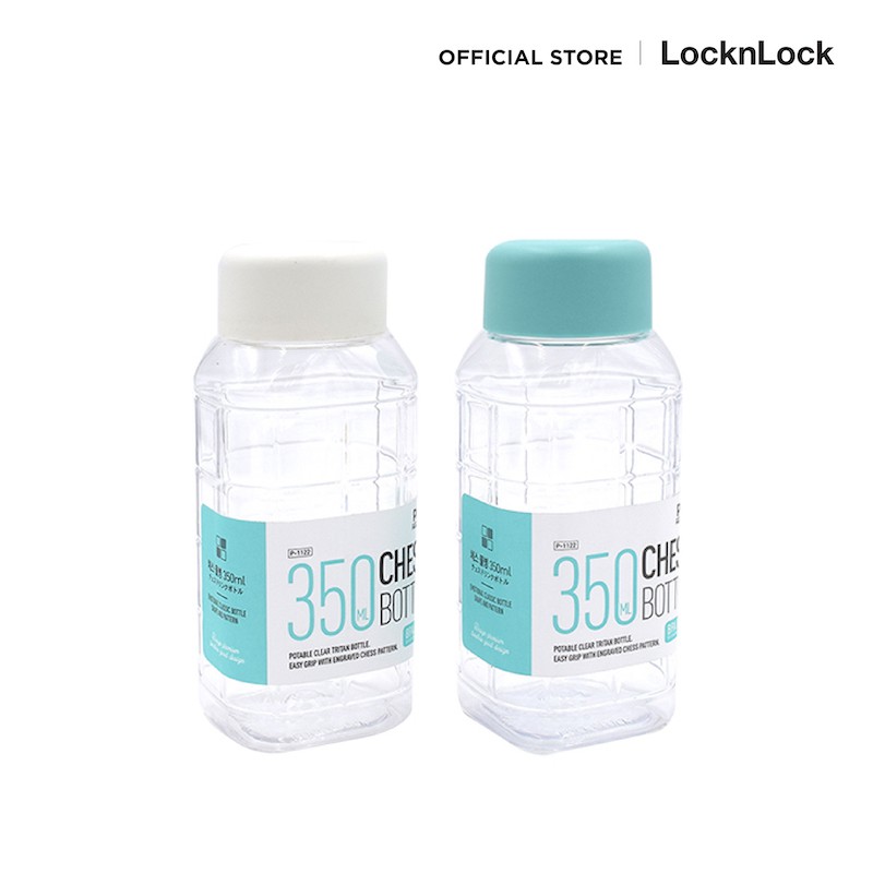 LocknLock ขวดน้ำพลาสติก Chess Water Bottle ความจุ 350 ml. รุ่น HAP815