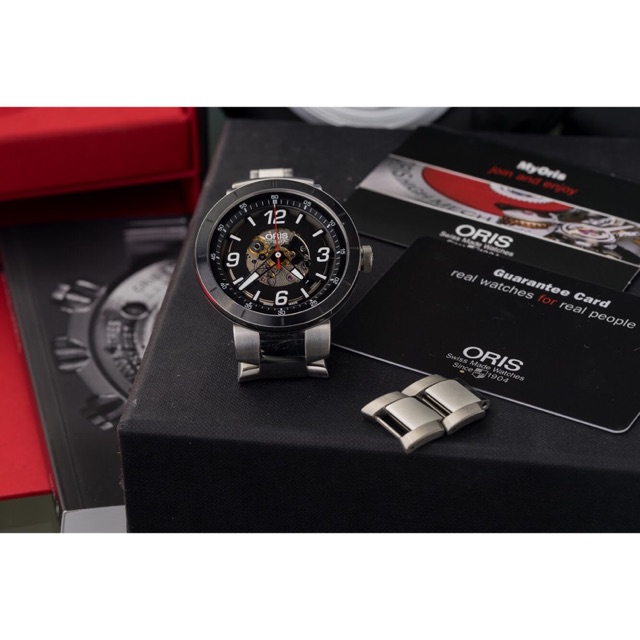 Oris TT1 Skeleton Engine Date