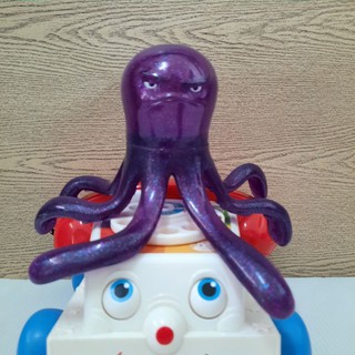 Toy Story 3 Large Stretch Purple Octopus Glitter (Mattel)