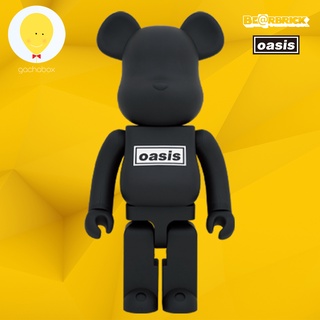 gachabox Bearbrick Oasis Black Rubber Coating 1000％ แบร์บริค ของแท้ - Medicom Toy Be@rbrick