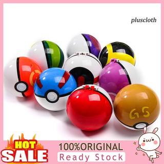 Plu_ 7 ซม. ตุ๊กตาการ์ตูน Pokemon Ball Pikachu Monster ของเล่นสําหรับเด็ก