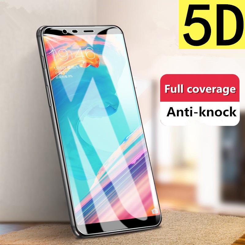 5D ฟิล์มกระจกนิรภัยติดหน้าจอ 1+ Oneplus 6T / 5 / 6 / 5T