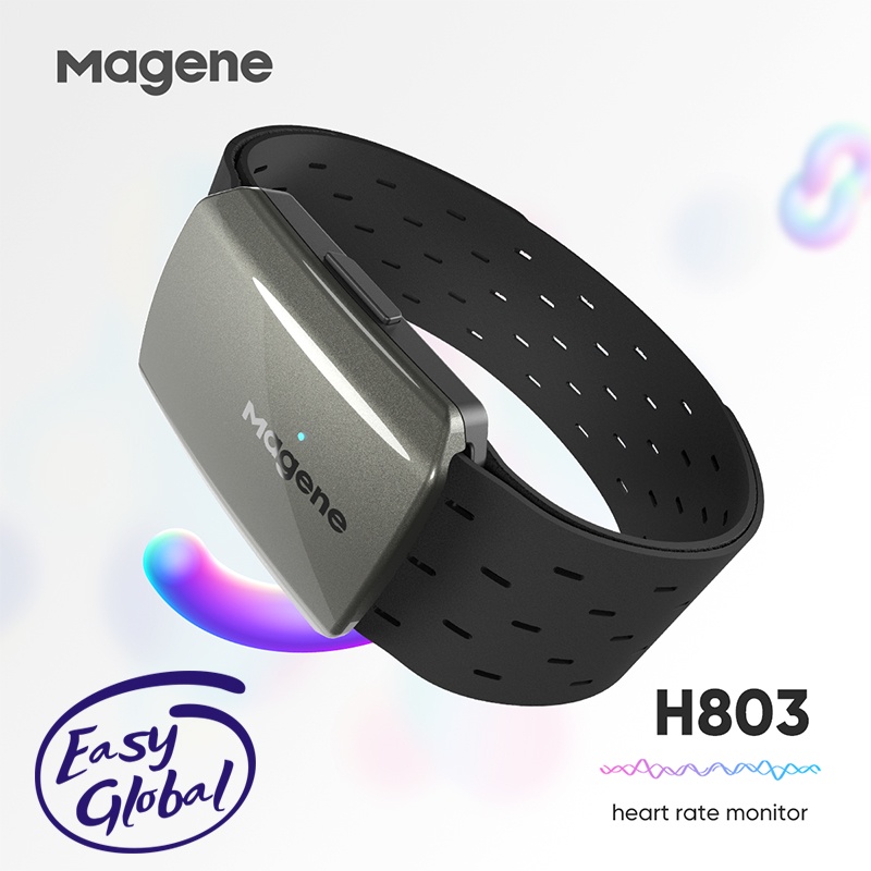 Magene H803 จักรยาน HRM ปรับแขน Heart-Rate Monitor EIEIO Heart Rate Band IP67 กันน้ํา ANT +