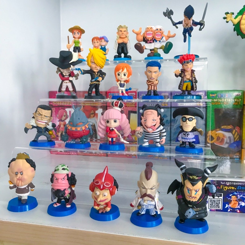 MBH One Piece โมเดล ฟิกเกอร์ วันพีช แท้ - ลูฟี่ Luffy หมวกฟาง โซโล Zoro ซันจิ Sanji mbh sd น่ารัก