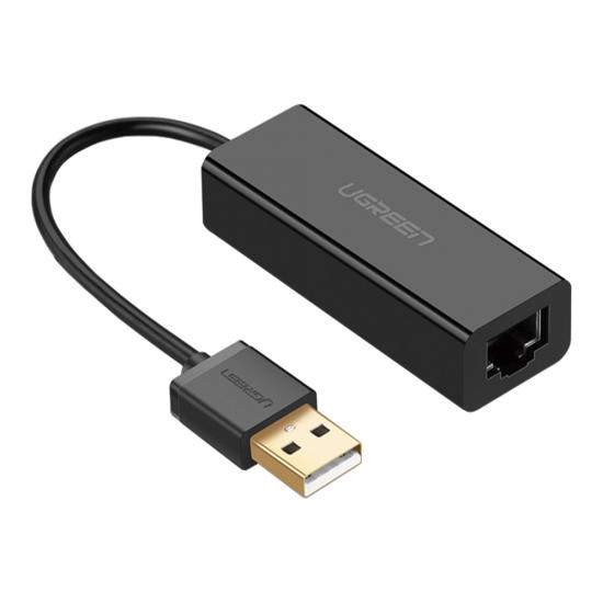 UGREEN รุ่น 30305T USB 2.0 to Lan 10/100 Mbps | ตัวแปลง USB 2.0 เป็น Lan 10/100 Mbps