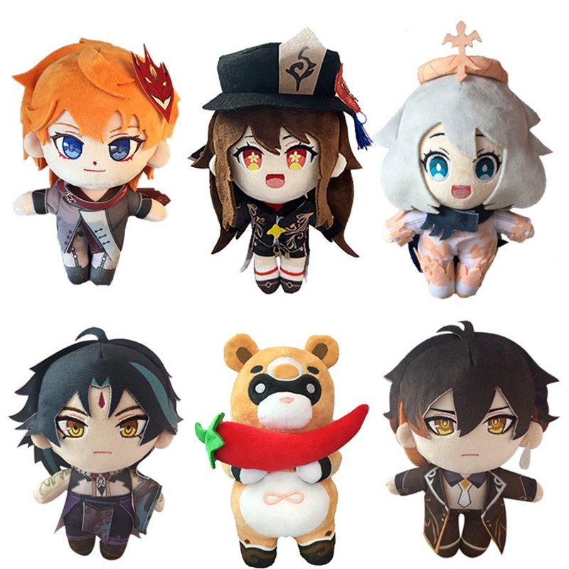 อุปกรณ์ประกอบฉากคอสเพลย์ 20cm Anime Game Genshin Impact Plush Doll Toy ...