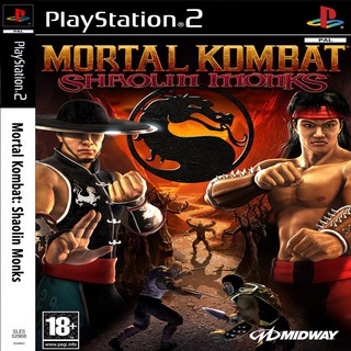 แผ่นเกมส์ PS2 (คุณภาพ) (ส่งไว) Mortal Kombat Shaolin Monks