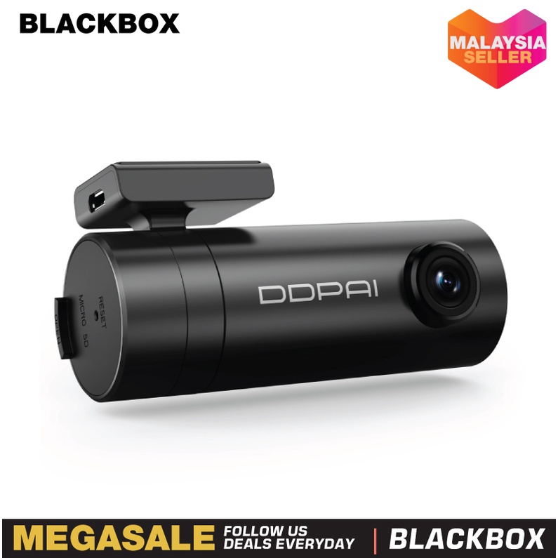 DDPAI Mini Full HD 1080P กล้อง DVR รถเครื่องบันทึกวิดีโอดิจิตอล Dash Cam Cam Cam Camcorder - รับประก