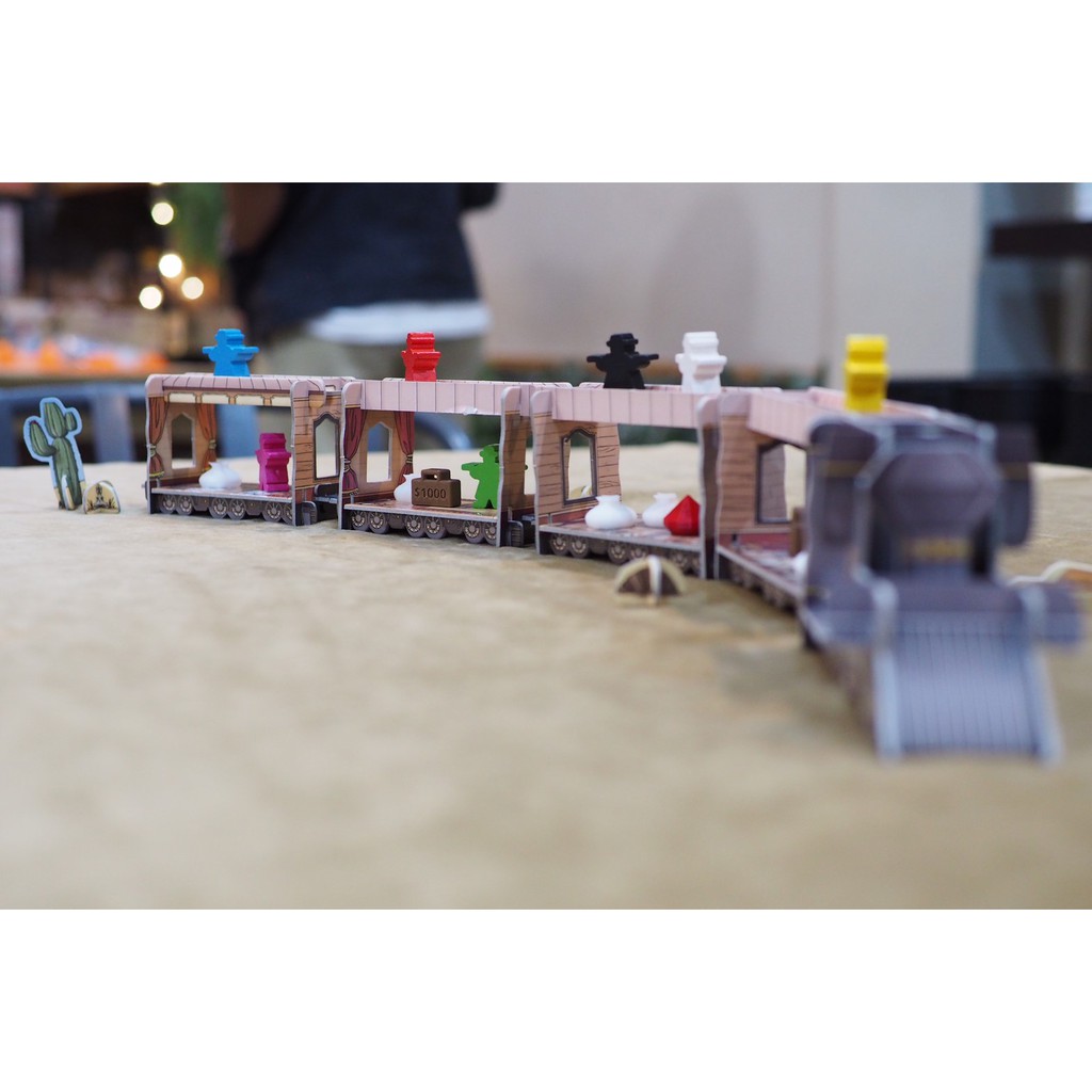 [Plastic] Colt Express Board Game [TH/EN]: Upgrade Token - ชุดอัพเกรดโทเค่นสำหรับเกมขุมทรัพย์ม้าเหล็ก