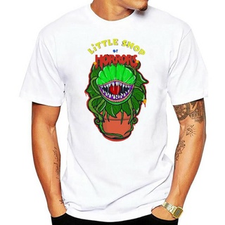 Limited Little Shop Of Horrors เสื้อยืดแฟชั่น แขนสั้น พิมพ์ลายภาพยนตร์ 1980S สีดํา ไซซ์ S-5XlS-5XL