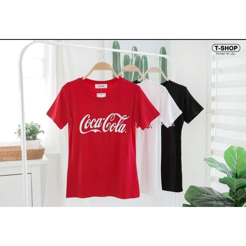 เสื้อยืดฟรีไซส์ COCA-COLA