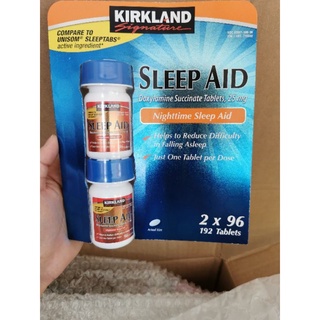 Kirkland Signature Sleep Aid 25 mg, 96 Tablets x 2