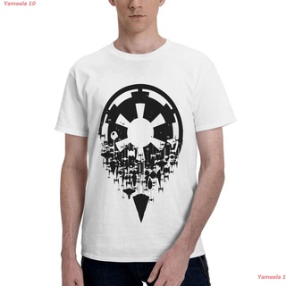 เสื้อยืดผ้าฝ้ายพิมพ์ลายแฟชั่นYameela 10 Star Wars สตาร์ วอร์ส FRACTURED EMPIRE 1 T Shirt Men เสื้อยืดแฟชั่นผู้ชาย เสื้อย