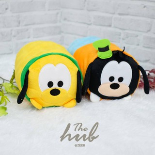 หมอนผ้าห่มม้วน Pluto &amp; Goofy