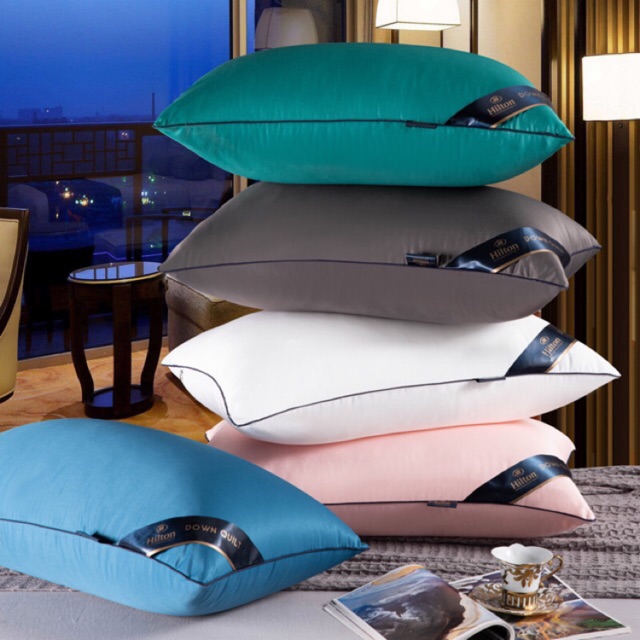 Hilton5 Star Hotel Feather Fabric Pillow 48cm x 74cm(800g)