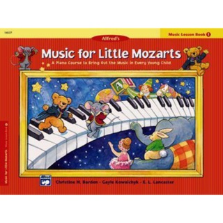 Music for Little Mozarts Lesson Book 1 หนังสือเปียโน MLMเล่ม1