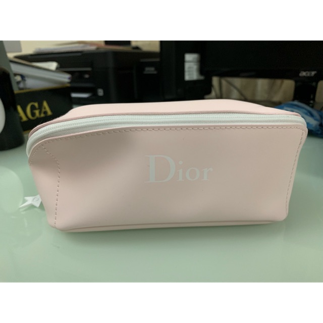 [แท้] DIOR Cosmetic Bag : กระเป๋าเครื่องสำอางค์ Dior
