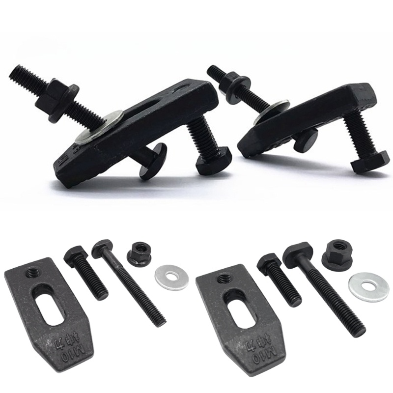 TA ความแข็งความดันแผ่น Clamp Fixture Milling เครื่องแกะสลัก Part M8 M10 Fitting สําหรับ T-slot ทํางา
