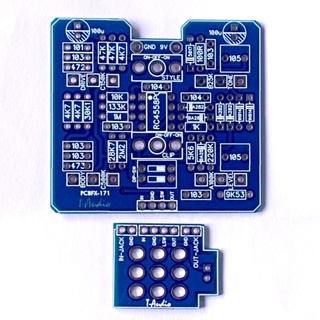 แป้นเหยียบเอฟเฟคกีตาร์ PCBFX-171 PCB 1590B