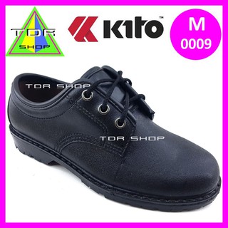 KITO รุ่น M0009 รองเท้า หัวเหล็ก สีดำ รองเท้าเซฟตี้ หัวเหล็ก นิรภัย