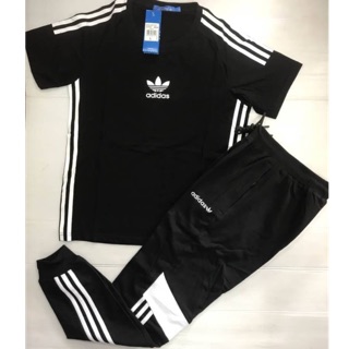 ชุดออกกำลังกายผู้ชาย Set Adidas ส่งฟรี