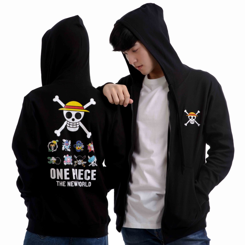 Dextreme เสื้อแจ็คเก็ตวันพีซ (DOP-572) Jacket One piece ICON สีดำ