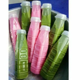 ขวดPPใส่น้ำผลไม้ 160cc, 180cc , 200cc ,220cc,250cc,300cc 150ใบ/แพ็ค สีขาวขุ่น พร้อมฝากด ขวดพลาสติกPP ขวดน้ำ ขวด