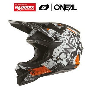 Oneal หมวกวิบาก รุ่น 3SRS SCARZ V.22 Black/Gray/Orange