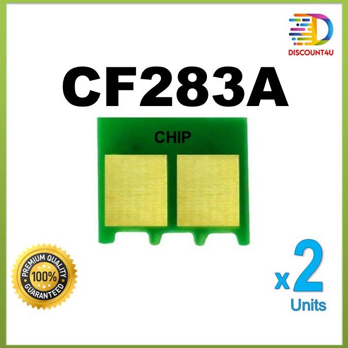 Discount4U .**Pack 2** CHIP Tone HP CF283A for M127 FN 125 126 128 201 202 225 226