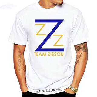 เสื้อวินเทจชาย - เสื้อยืดคอตตอน TEAM ZISSOU - หนังตลกน้ําฝึกหัด - เสื้อยืดคอโอค่อมชาย