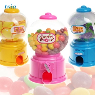 G7 Mini Candy Gumball Dispenser Vending Machine Coin Money Saving Box Piggy Bank Kids Toy