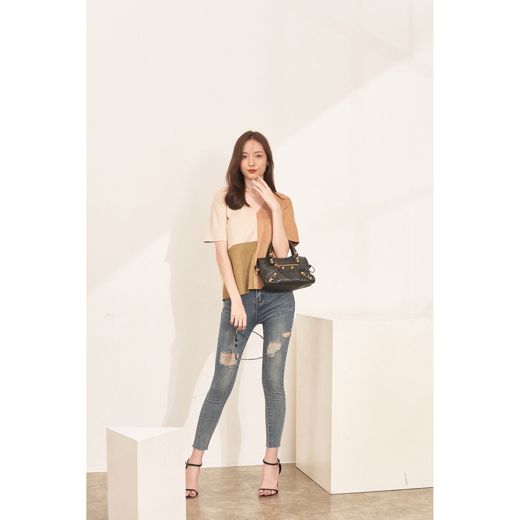 Jeans trousers MJ 158 Miladi กางเกงยีนส์ขายาว