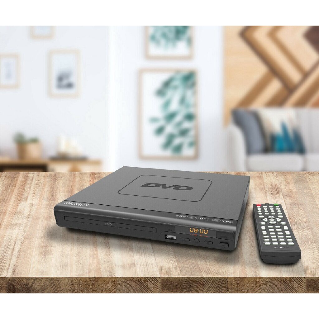 DVD PLAYER เครื่องเล่นดีวีดี พร้อมสาย AV เล่นได้หลายโซน Region Free  เครื่องเล่นดีวีดีขนาดเล็ก