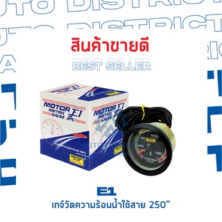 E1 เกจ์วัดความร้อนน้ำใช้สาย 250