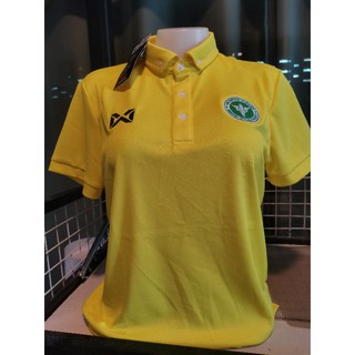 เสื้อสาธารณสุขสีเหลืองแบรนด์วาริกซ์​ไม่ต้องรีด