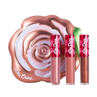 รุ่นลิมิเต็ด Lime Crime Velve-tin Mini Velvetines Boxed Set (Holiday Edition)