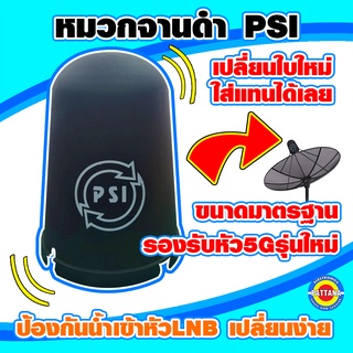 หมวกจานดำ PSI หมวกจานดาวเทียม ระบบ C-BAND