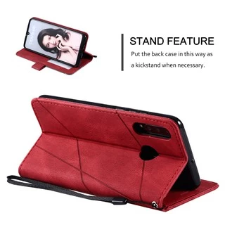 เคส ฮอร์เนอร์ case for Honor X5D X7D X9D 5G 600 Lite 400 Pro 200 Smart X5C X6C X7C X9C X5B Plus X5B+ X5C+ X5D+ เคสโทรศัพท์หนัง TPU นิ่ม ฝาพับ พร้อมช่องใส่บัตร และสายคล้อง สําหรับ Splice Leather Case Flip Cover Wallet ซองมือถือ FGPJ
