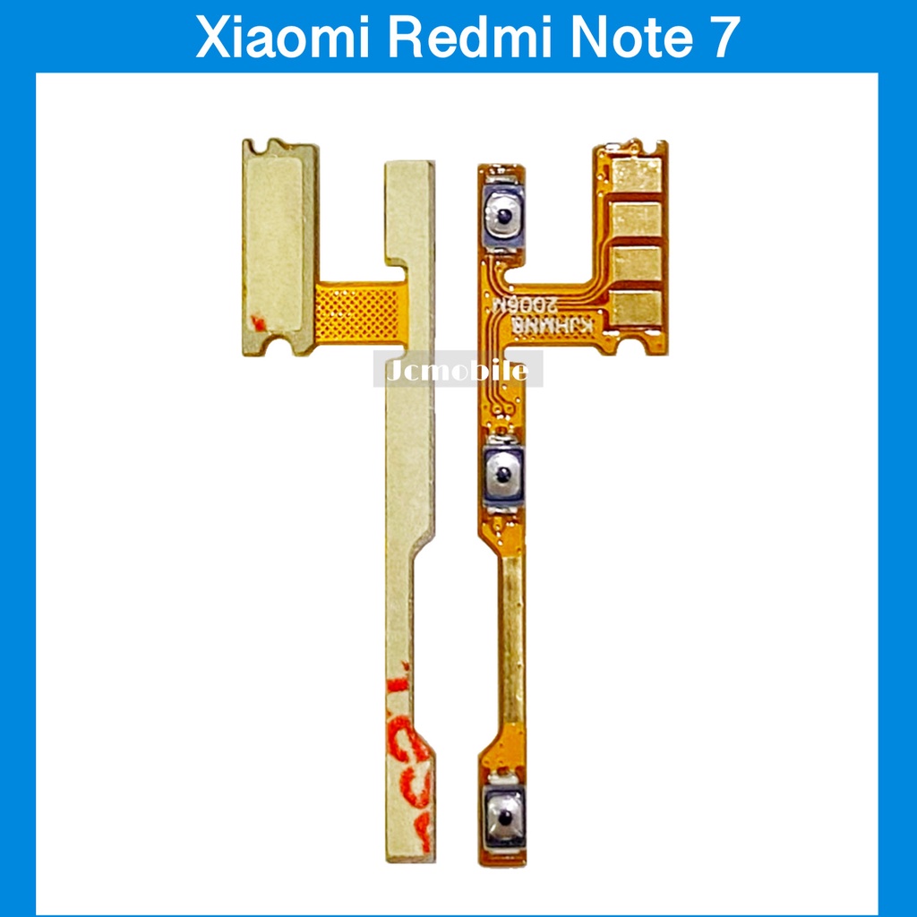 แพรปุ่มสวิตซ์ เปิด-ปิด | เพิ่มเสียง-ลดเสียง Xiaomi Redmi Note7 |อะไหล่มือถือ