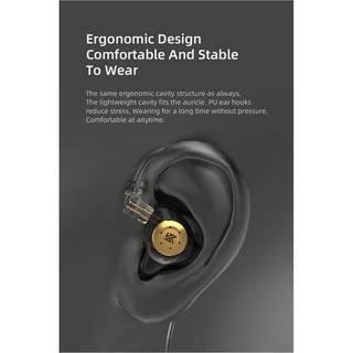 Kz EDX PRO หูฟังอินเอียร์ไดนามิก HIFI DJ ตัดเสียงรบกวน สําหรับเล่นกีฬา KZ ZSTX ZSN PRO EDR1