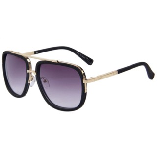 ﻿MERRYSTORE แว่นกันแดด  Matte Black Frame Gray Lens