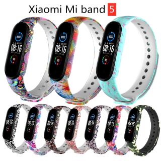 สายนาฬิกาข้อมือซิลิโคน TPU แบบนิ่ม สําหรับ xiaomi Mi Band 6 5 miband 6 5 NFC