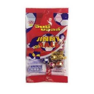 จินนี่บอลล์ช็อกโกแลต 35 กรัม (แพ็ก 12)