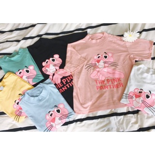 เสื้อยืด pink panther