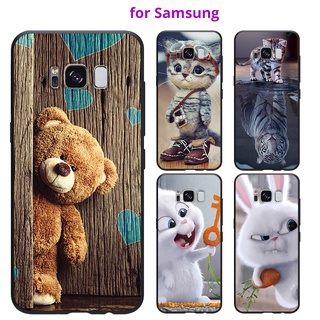 เคส SAMSUNG A03S M02 A02 A02S A31 S20 S8 S9 S9+ S10 S10+ S8+ โทรศัพท์มือถือลายการ์ตูนสําหรับ