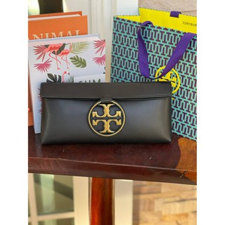 กระเป๋าสตางค์ 💕 TORY BURCH Miller Metal Clutch